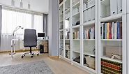 IKEA's Billy Bookcase Hack For Gorgeous Floor-To-Ceiling Shelves - House Digest