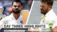 Battered and bruised on day three of a brilliant Test | Second Domain Test