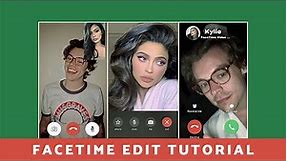 How To Make a FaceTime Edit | FaceTime Edit Tutorial for iOS and Android