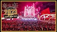 Live New Year 2023 || Toronto Downtown || Countdown || Fireworks || Celebration.