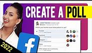 How to Create a Poll on Facebook 2022 | Quick & Easy Steps