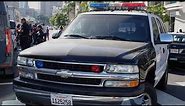 Rare LAPD Old Chevrolet Tahoe Arriving On Scene