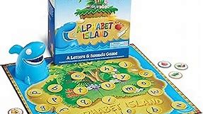 Learning Resources Alphabet Island, Letter & Sounds Game, Language Development Toy, Alphabet Learning Toys, ABC Board Games for Kids, Ages 4+