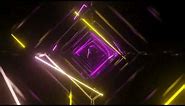 Neon Rave Glow Pink Yellow 4K Long Screensaver Wallpaper Background Video