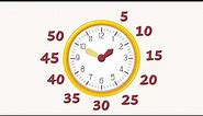 Telling Time to the Nearest 5 Minutes on an Analogue Clock | Easiest Way to Tell Time ⏰