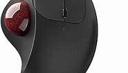 ECHTPower Trackball Mouse, Easy Thumb Control Ball Mouse, Precision and Smooth Tracking, Wireless Mouse Support 3 Device Connection(2.4G or BT), Rollerball Mouse for PC/Laptop/Mac/Windows