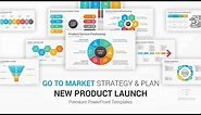 New Product Launch Go To Market Plan and Strategy PowerPoint Template