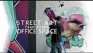 STREET ART transforms OFFICE | A Chicago Story