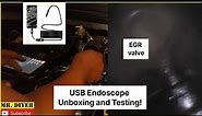 Endoscope Camera For Android Unboxing and Testing