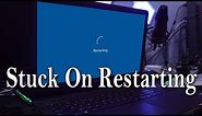How To Fix Windows 10 Stuck on Restarting Screen[Solved]
