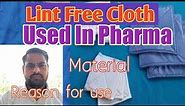 Lint Free Cloth Used In Pharma|RBF