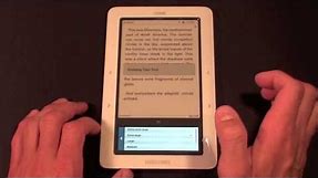 Barnes & Noble Nook: Unboxing and Demo