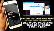 Your device failed verification and may not work properly | Moto Fix Hang on Logo | A2GSM