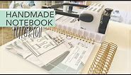 How To Make A Notebook At Home To Sell | Handmade Notebooks Using The Cinch by We R Memory Keepers