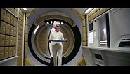 Retro Futuristic Food palettes | Zero Gravity Toilet - 2001 Space Odyssey (1968) Movie Full HD Scene