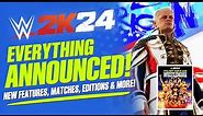 WWE 2K24: Everything Announced! New Modes & Features, Screenshots, Editions, Pre-Order & More!