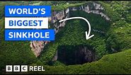 Inside China's mysterious sinkhole – BBC REEL