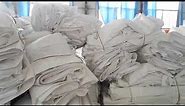 Just produced 1 ton of cement bags