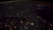 Southern Europe's Midnight Serenade: A Breathtaking Earth Live Wallpaper