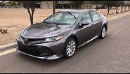 REVIEW | 2018 Toyota Camry LE (Predawn Gray Mica)