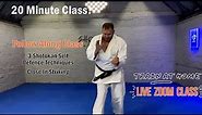 Shotokan Self Defense techniques 20 Minute Follow Along Class