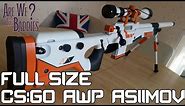 Airsoft AWP ASIIMOV sniper rifle from CS:GO