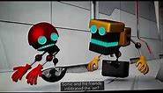 Sonic Boom Robots From The Sky Part 1 Orbot And Cubot Get Help From Team Sonic Scene + Attack Scene