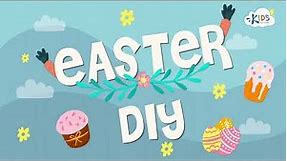So Easy Easter Basket DIY| How to Make Easter Basket| Paper Crafts by Kids Academy