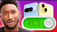 Apple Agrees to Turn on RCS for the iPhone!