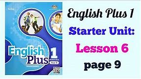 YEAR 5 ENGLISH PLUS 1: STARTER UNIT - LESSON 6 | PAGE 9