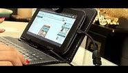 7 Inch Android Tablet USB Keyboard Case!