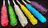 DIY Science Experiment How To Make Colorful Sugar Crystal Rock Candy | CaptainScience