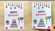 Handmade Birthday Card easy | How to make friend Birthday Card | Birthday special greeting card