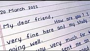 Letter to friend thanking him / her for birthday gift | write a letter to friend thanking for birthd