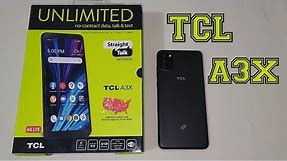 TCL A3X Detailed Unboxing & First Impressions (Straight Talk)