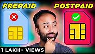 Prepaid Vs Postpaid- Why You Should Choose a Postpaid SIM Over a Prepaid SIM (Hindi)