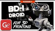 BD-1 Droid 3D Printing Model | Assembly by Gambody