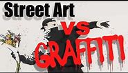 Street Art vs Graffiti: Understanding the Differences and Similarities