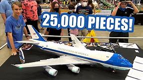 Huge LEGO Air Force One with Amazing Full Interior by BigPlanes