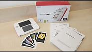 Nintendo 2DS White + Red - European Unboxing