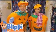 Blippi and Meekah Pick Out Their Halloween Costumes! | Kids Songs and Nursery Rhymes