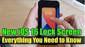 Master the New iOS 16 Lock Screen With Examples on iPhone 14 Pro