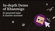 NEW! Khan Academy's AI Tutor, Khanmigo - In Depth Demo