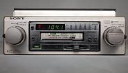 Vintage Sony XR-77 AM/FM cassette car stereo rare old
