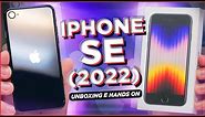 IPHONE SE 2022: UNBOXING E HANDS ON!