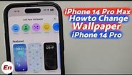 iPhone 14 Pro | How to Change Wallpaper on Lock Screen & Home Screen | iPhone 14 Pro Max