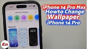 iPhone 14 Pro | How to Change Wallpaper on Lock Screen & Home Screen | iPhone 14 Pro Max
