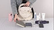 ecosmile Canvas Backpack for Women Travel Backpack for Men Vintage Bookbag Style for Casual Daypack Backpacks (Mini Brown)