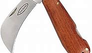 Folding Garden Knife. This Hawkbill Blade is Curved Making it Great for Hundreds of Uses. Not Just a Great Gift for a Gardener.