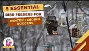 5 Essential Bird Feeders For Winter Feeding Success